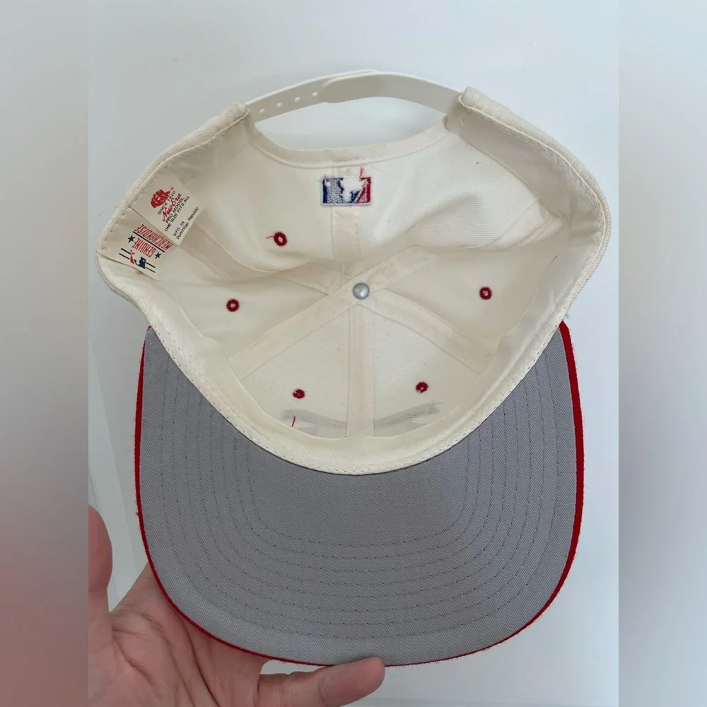 Atlanta Braves New Era 1995 National League Champions Cap - Red and White